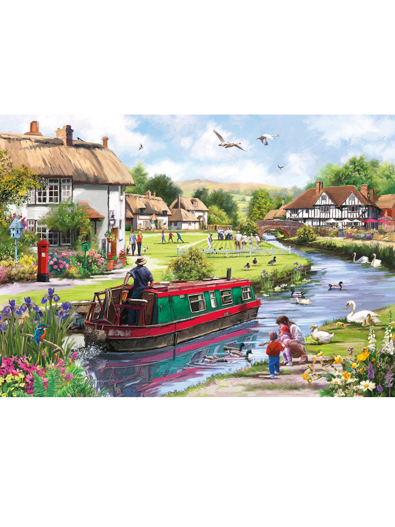 Alternatives Bild 1 zu 1.000-Teile Puzzle mit Schw�nen