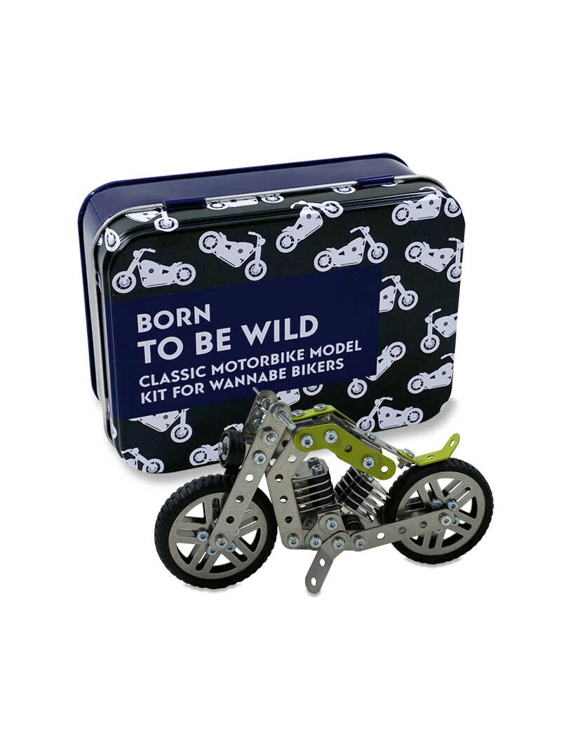 Produktbild zu Metallbauset Motorrad