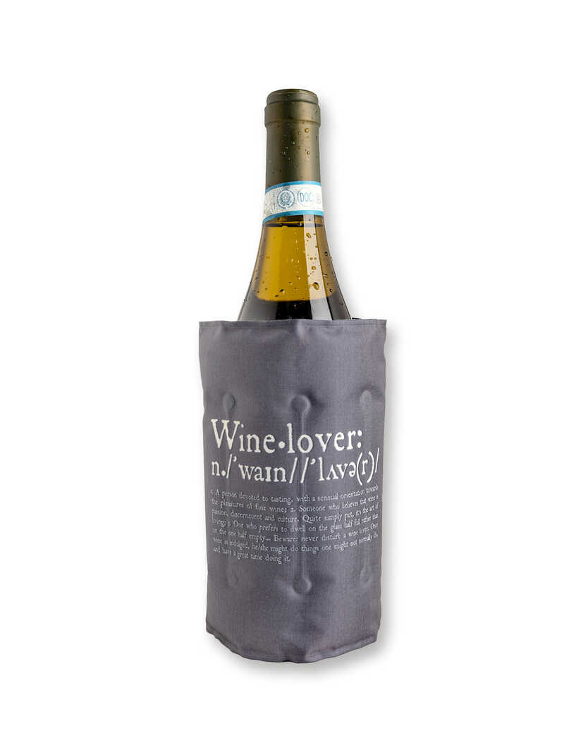 Flaschenkühler Manschette Wine Lover