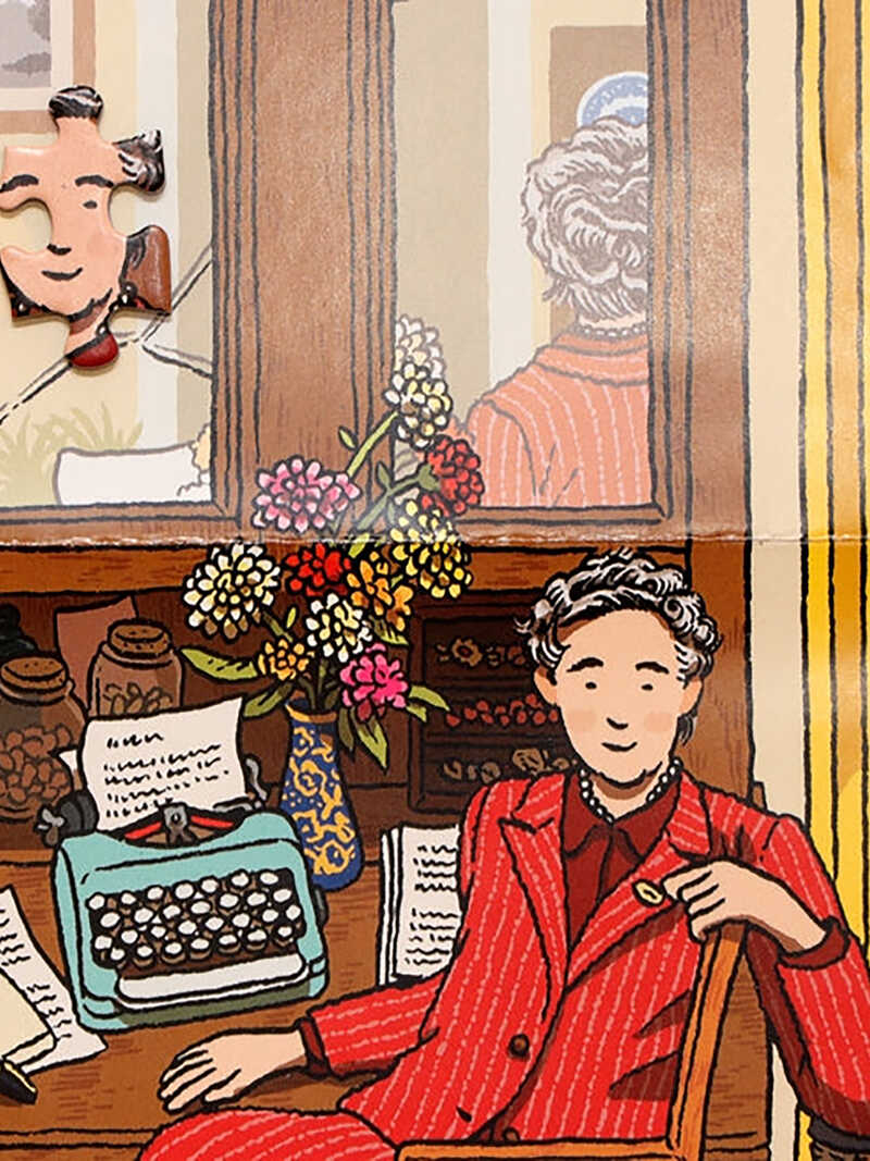 1.000-Teile-Puzzle Die Welt der Agatha Christie