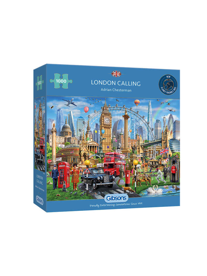 Produktbild zu 1000- Teile Puzzle London Calling
