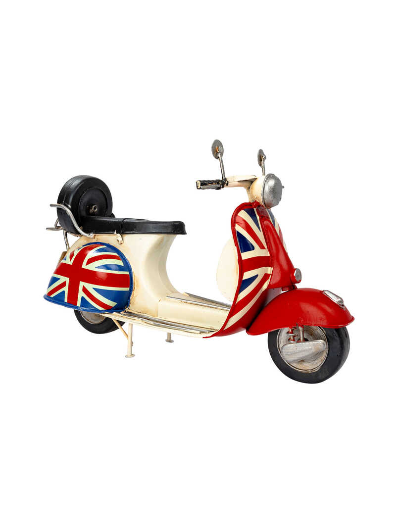 MopedModell Union Jack Scooter