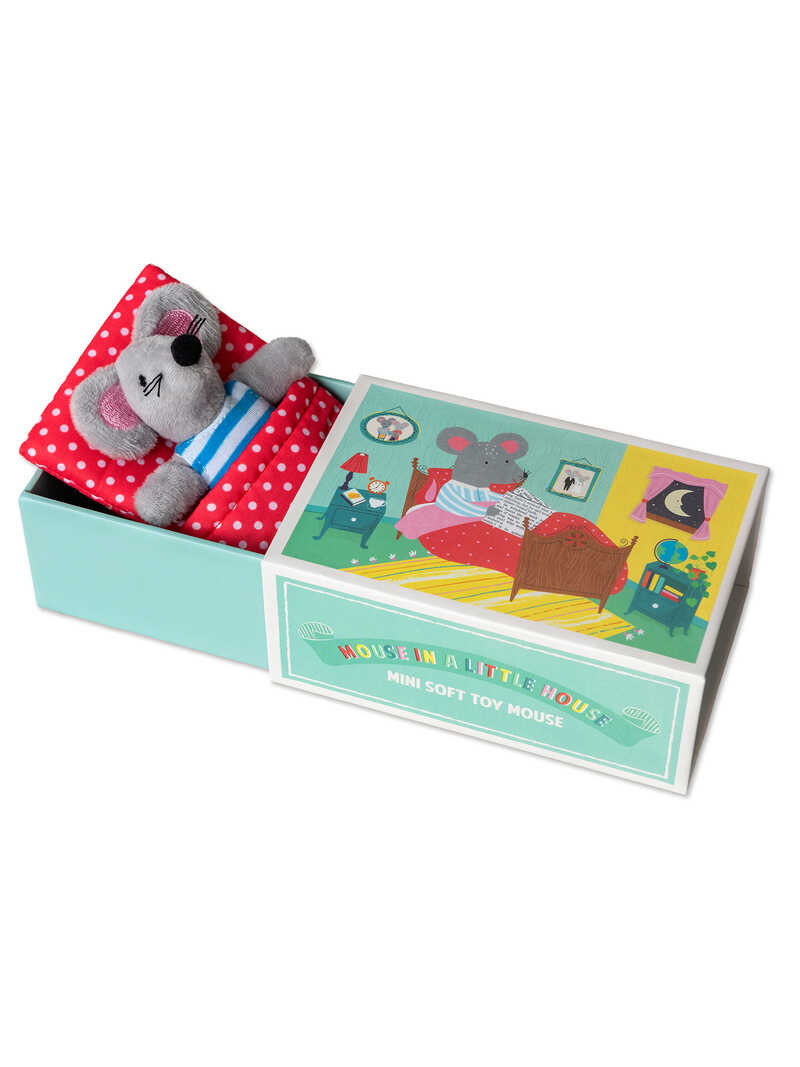 Alternatives Bild 1 zu Pl�schtierset  Mouse in the little house