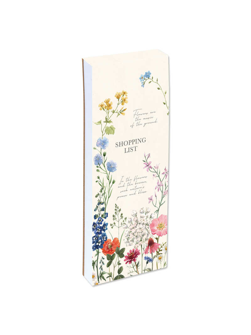 Produktbild zu Shopping List mit Wildblumen