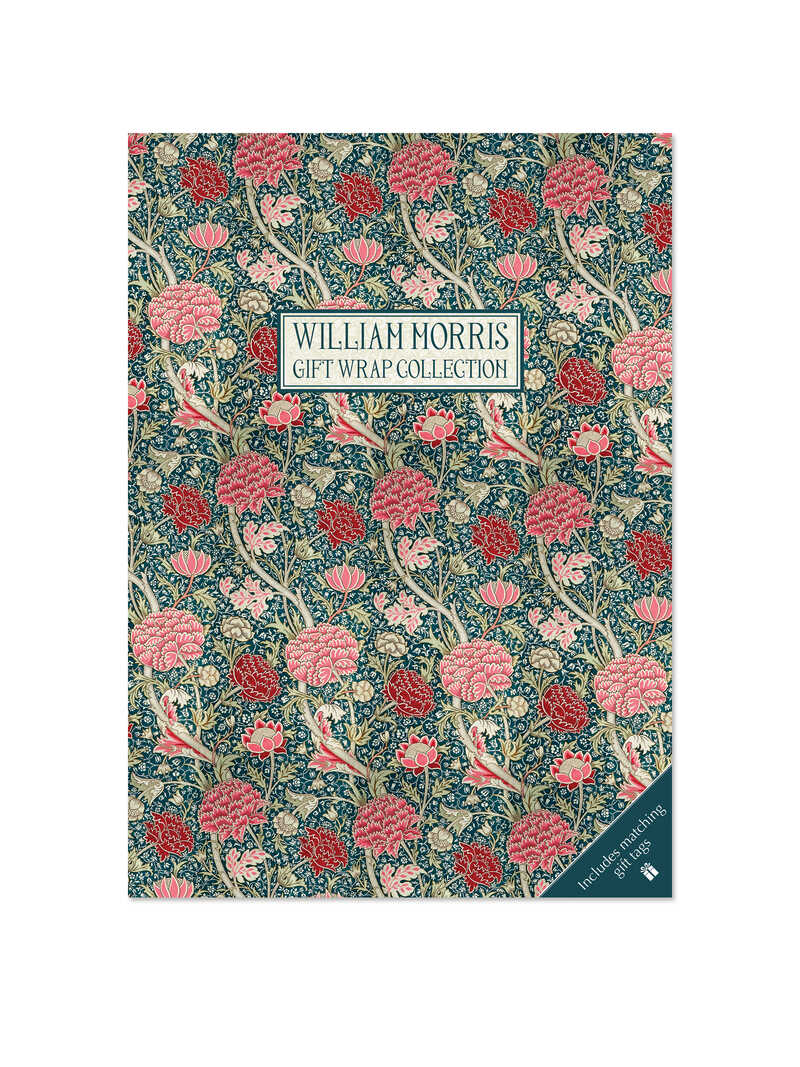 Produktbild zu Geschenkpapier im William Morris Design