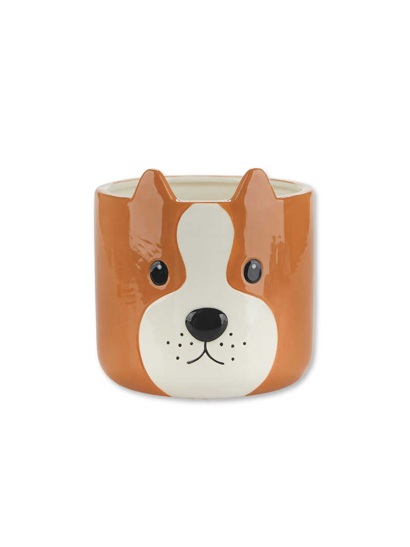 Alternatives Bild 4 zu Keramik-Blumentopf in Hundeform
