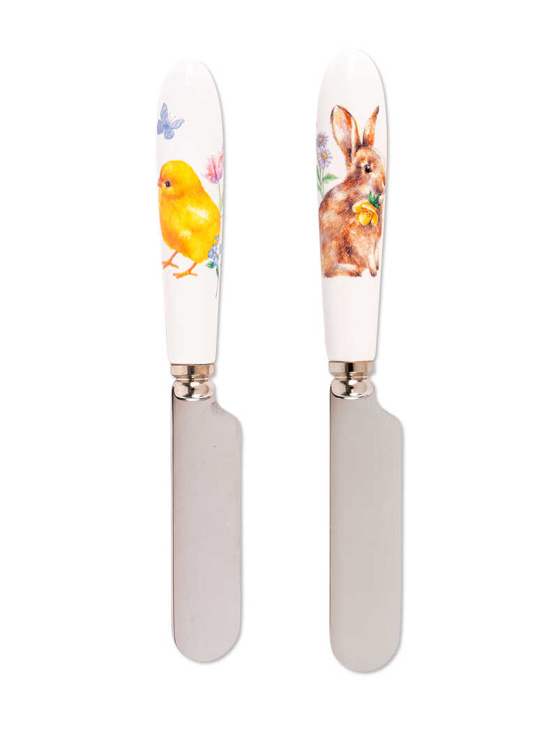 Alternatives Bild 1 zu Buttermesser-Set mit Hase & K�ken