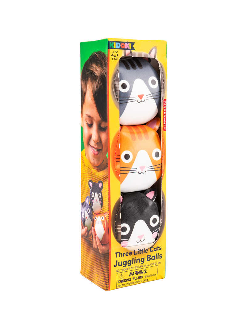 Produktbild zu Drei Jonglierb�lle Katzen