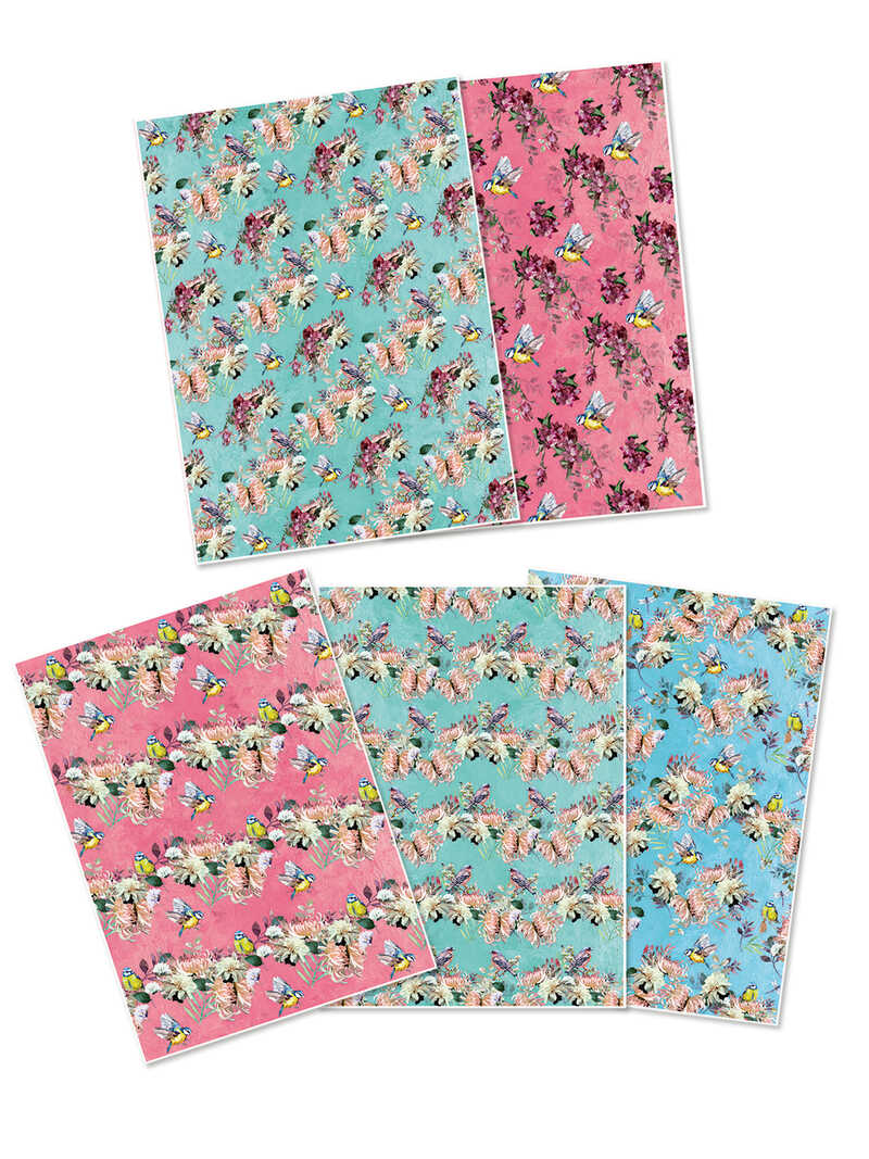 Alternatives Bild 1 zu Geschenkpapier-Set Meisenv�gel