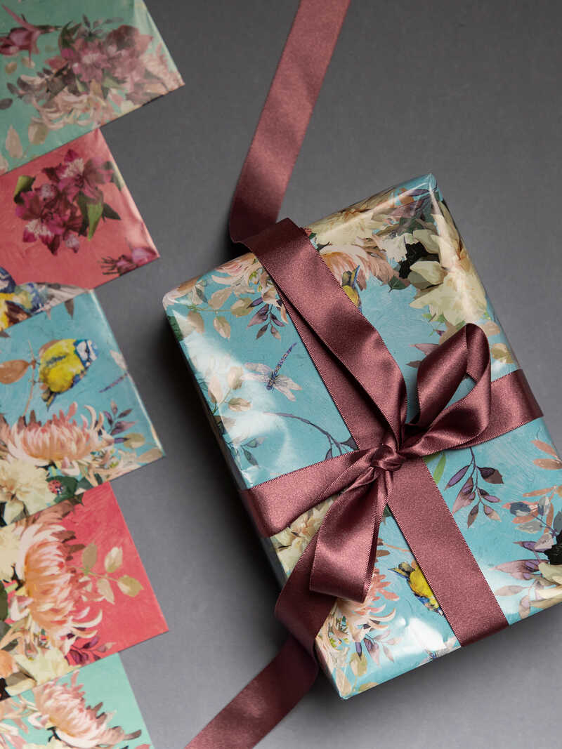 Alternatives Bild 2 zu Geschenkpapier-Set Meisenv�gel