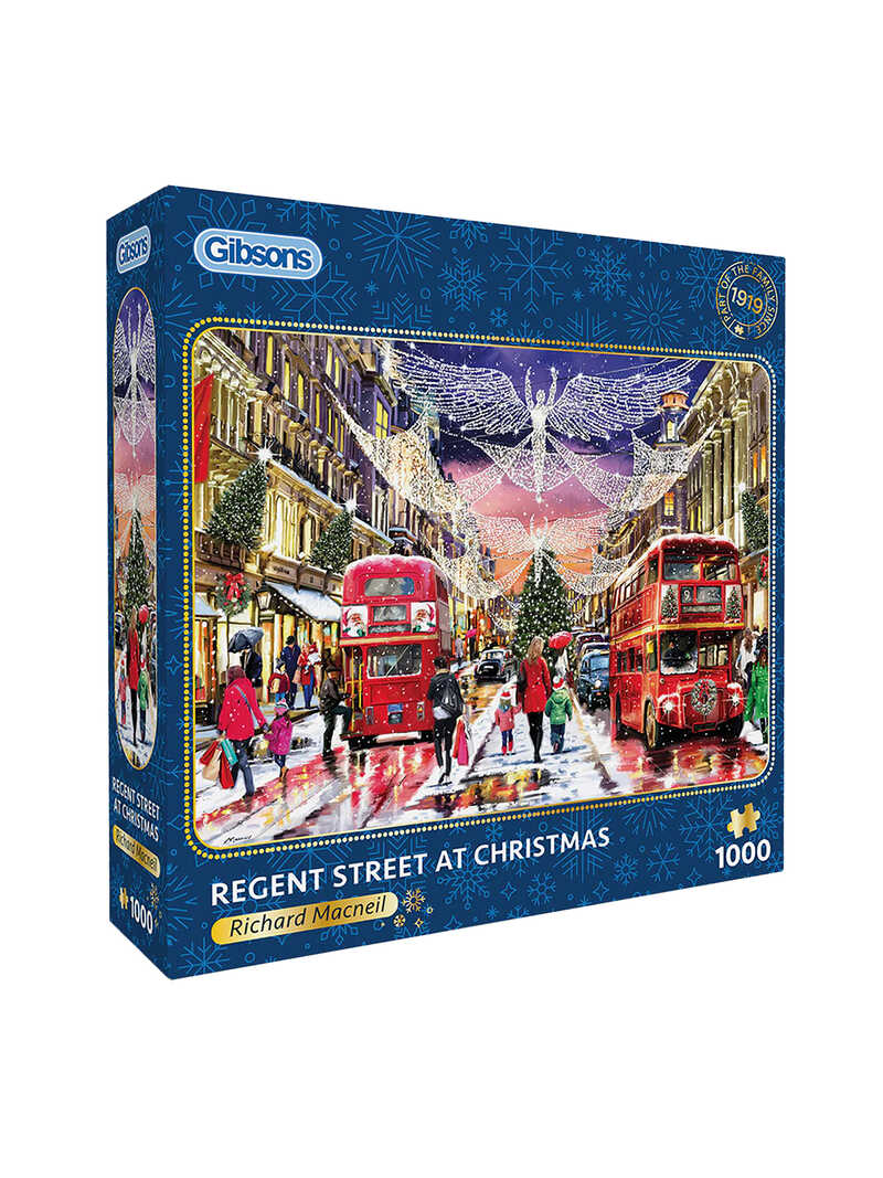 Produktbild zu 1.000-Teile-Puzzle Regent Street at Christmas