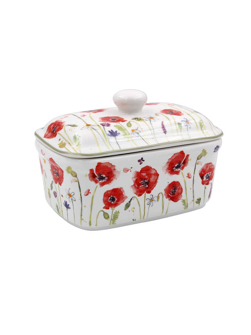 Produktbild zu Butterdose Poppy Fields