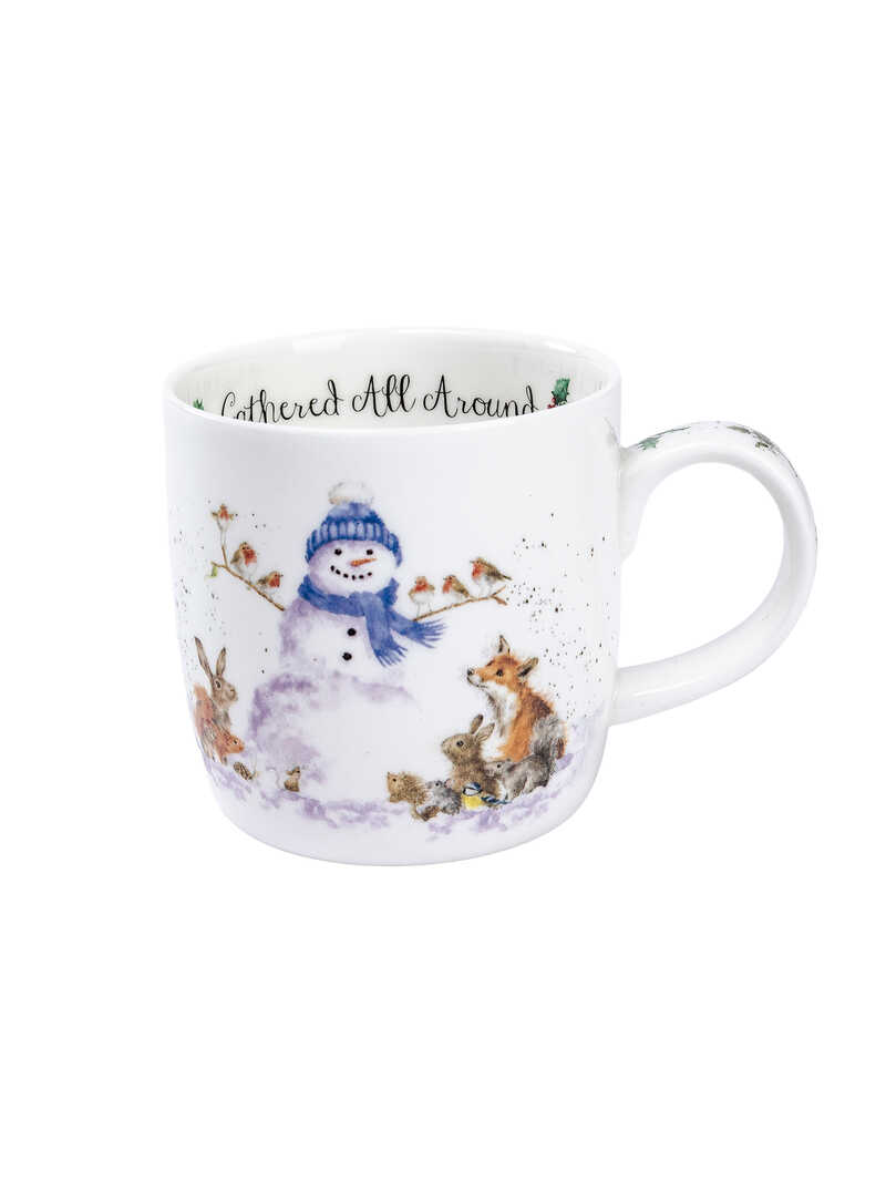 Produktbild zu Henkelbecher mit Schneemann