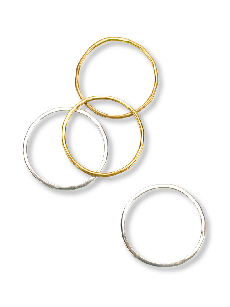 Ringset Kinvara mit vier Ringen