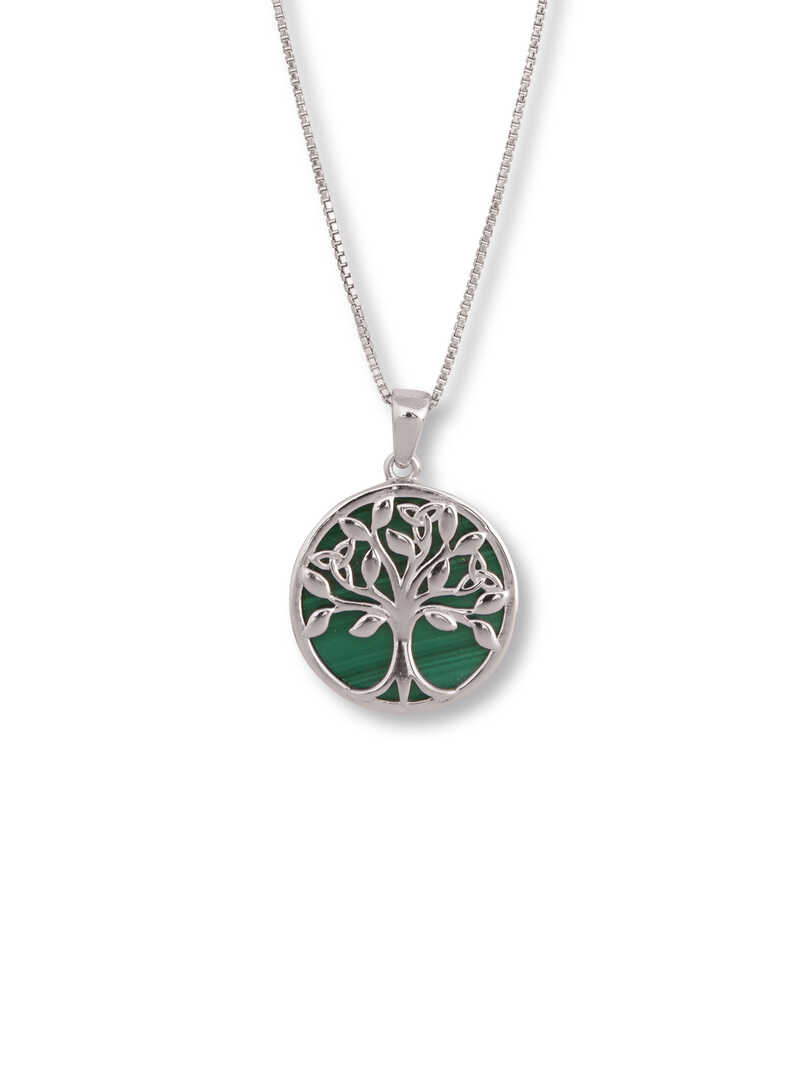 Produktbild zu Irische Silberkette Tree of Life