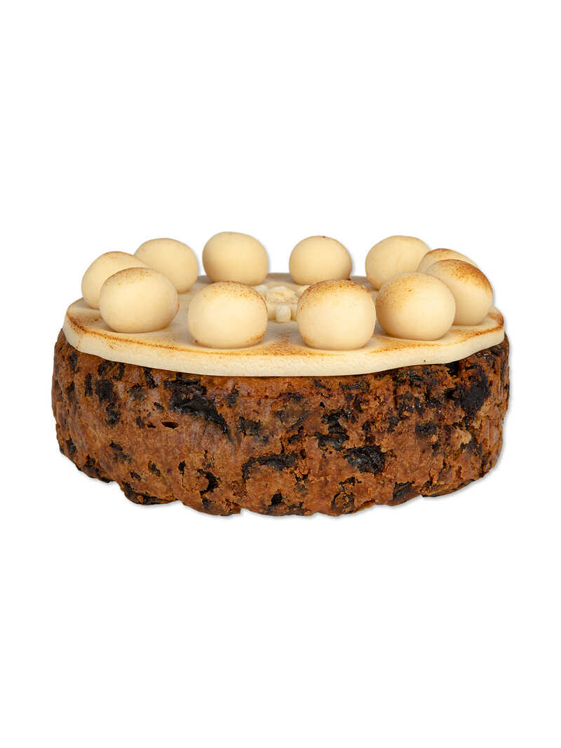 Simnel Cake Englischer Fürchtekuchen mit Marzipan