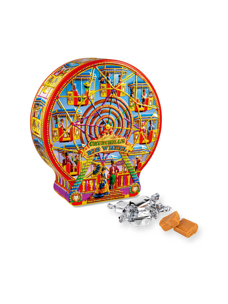 Fudge Dose Ferris Wheel mit Karamellbonbons