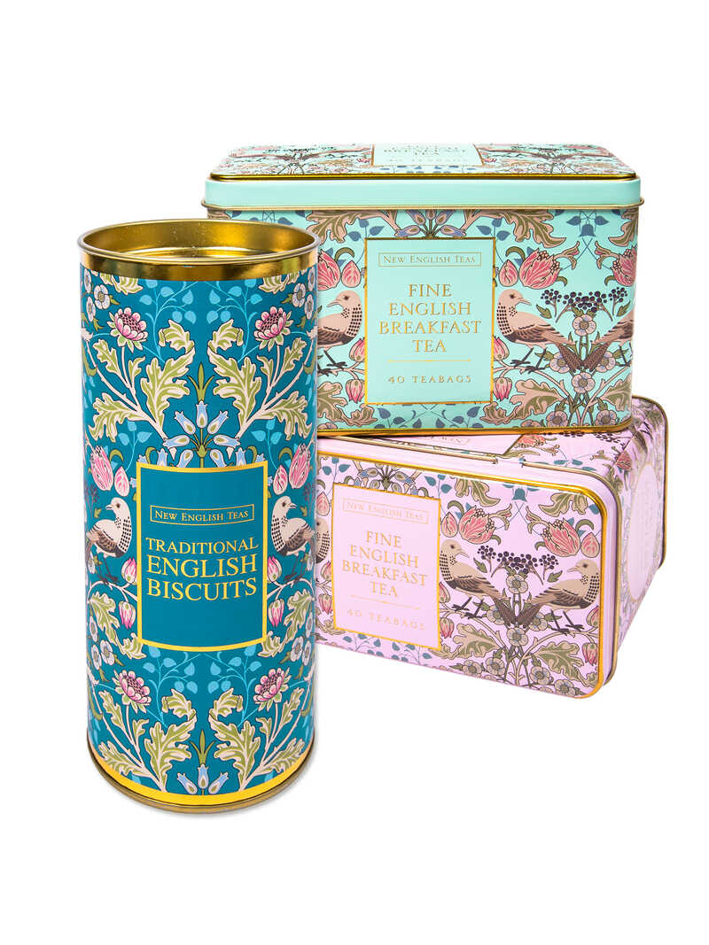 Alternatives Bild 1 zu Tee-Geschenkbox Fine English Breakfast Tea mit Ingwerkeksen