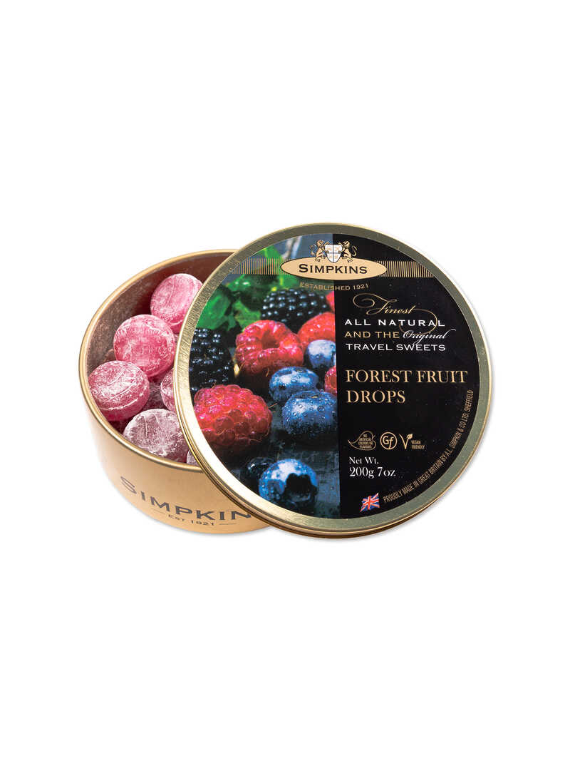 Produktbild zu Fruchtbonbons mit Waldbeerengeschmack