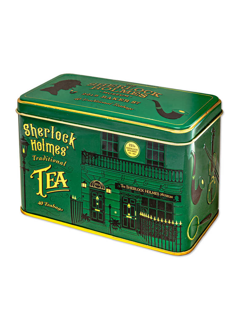 Produktbild zu Teedose Sherlock Holmes