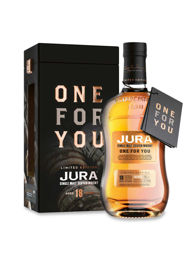 Jura Single Malt Scotch Whisky 18 Jahre alt