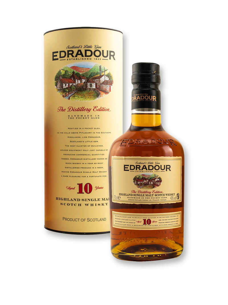 Edradour 10 Jahre alter Highland Single Malt Scotch Whisky