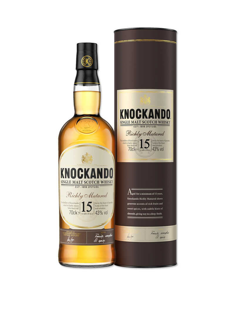 Knockando schottischer Speyside Single Malt Scotch Whisky Richly Matured