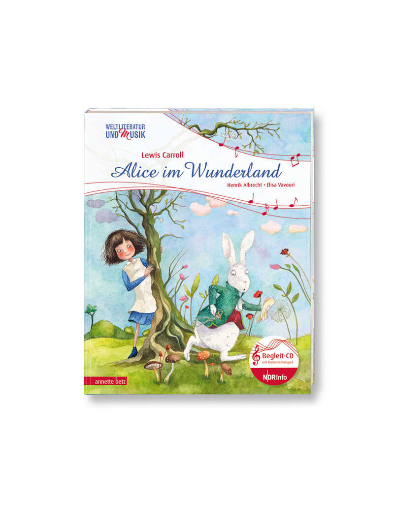 Kinderbuch Alice im Wunderland mit CD