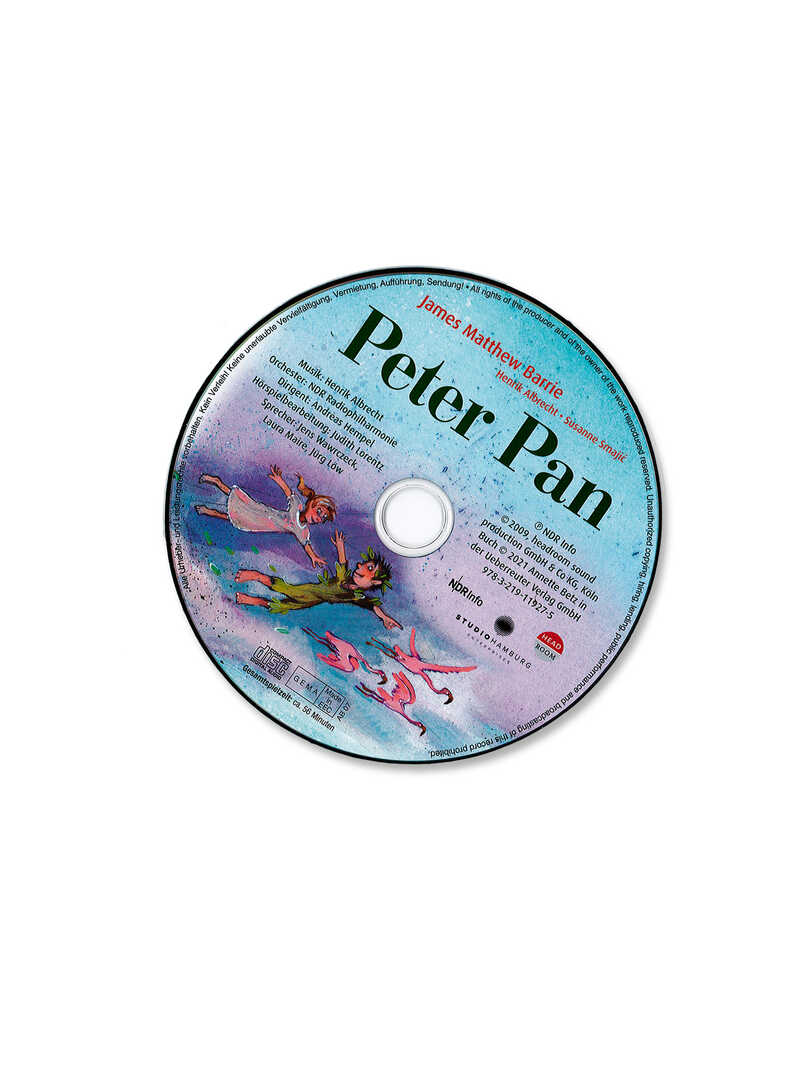 Bilderbuch Peter Pan mit Begleit-CD