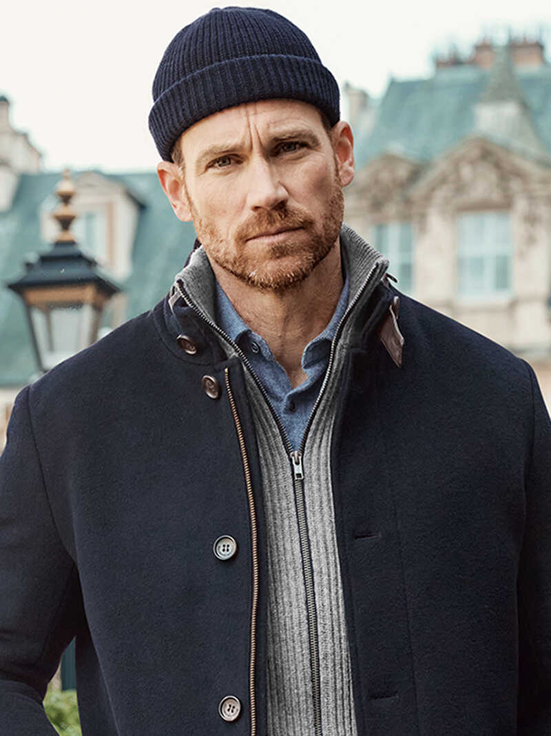 Alternatives Bild 3 zu Herren-Wollmantel in Navy