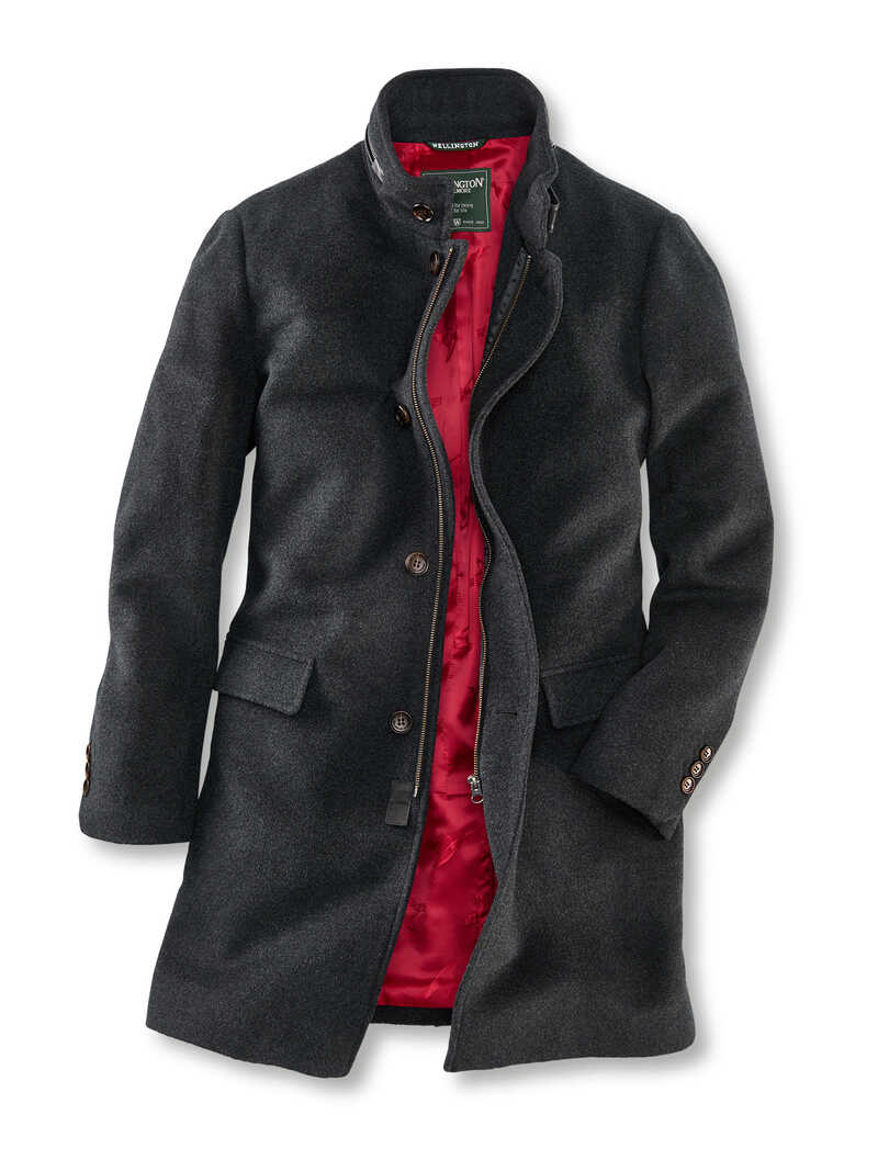 Alternatives Bild 2 zu Stehkragen-Mantel