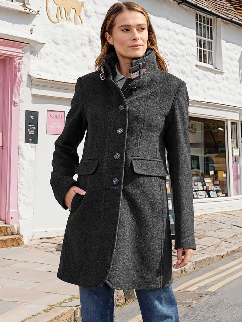 Alternatives Bild 2 zu Schurwoll-Mantel