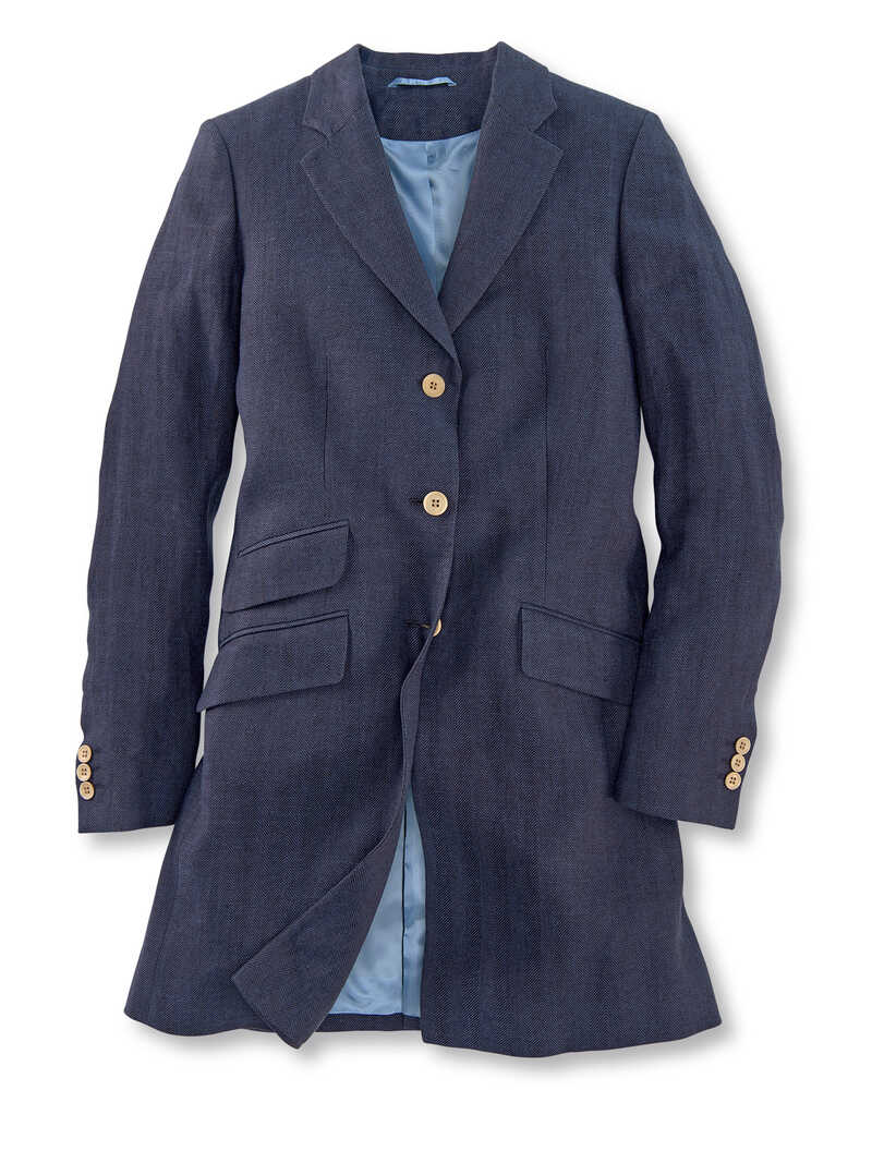 Alternatives Bild 1 zu Leinen-Gehrock