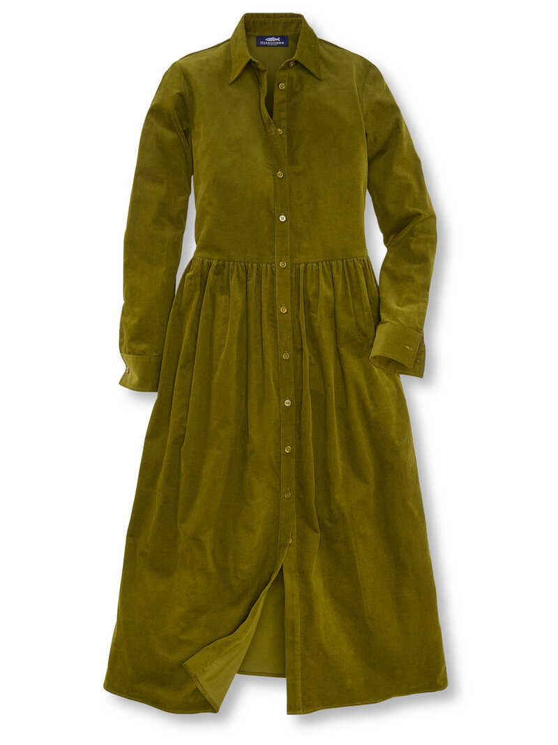 Alternatives Bild 1 zu Cordkleid im Blusenstil