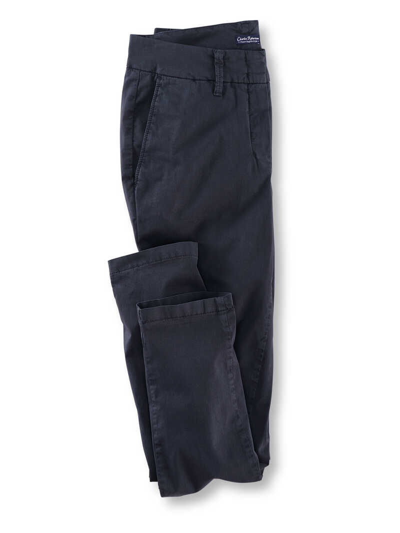 Produktbild zu Damen-Chinohose aus Baumwolle