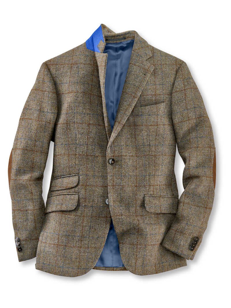 Produktbild zu Braunes Harris-Tweed-Sakko