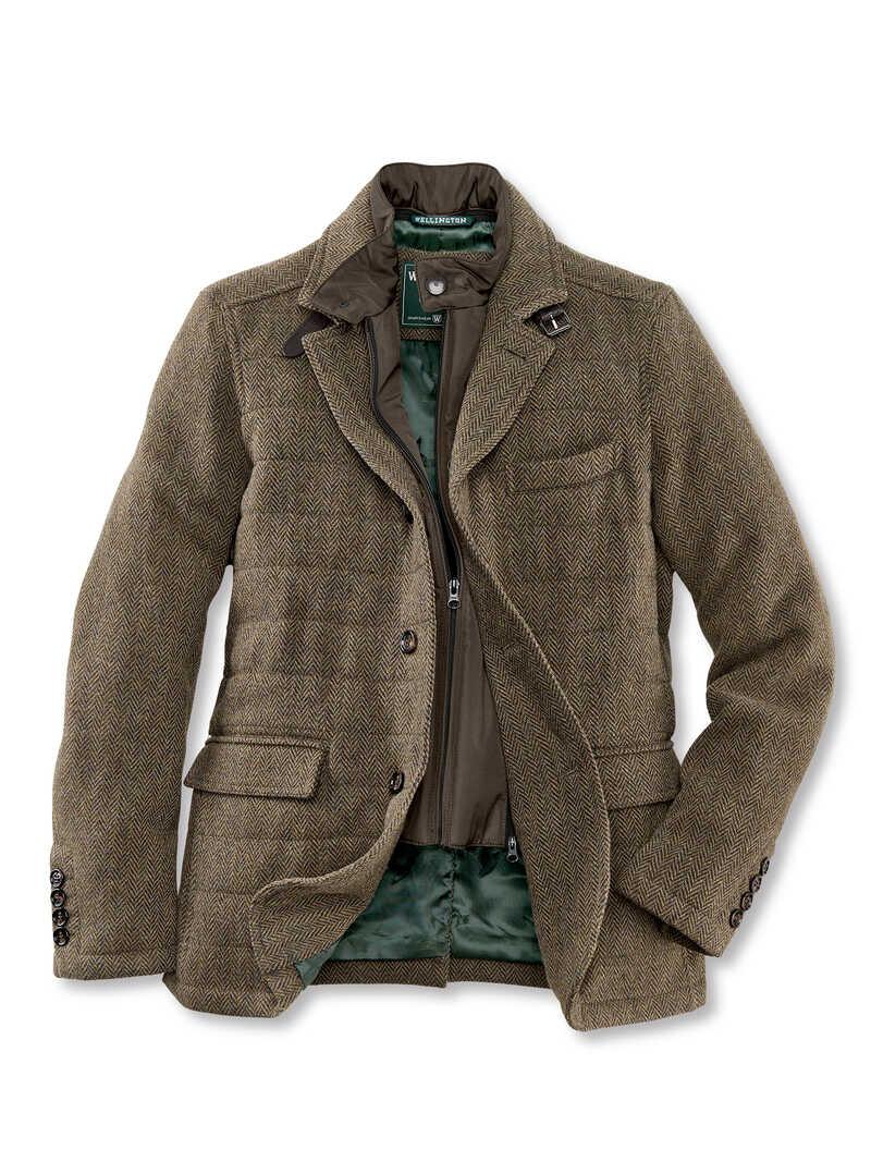 Alternatives Bild 2 zu Fieldjacket Fischgrat-Tweed