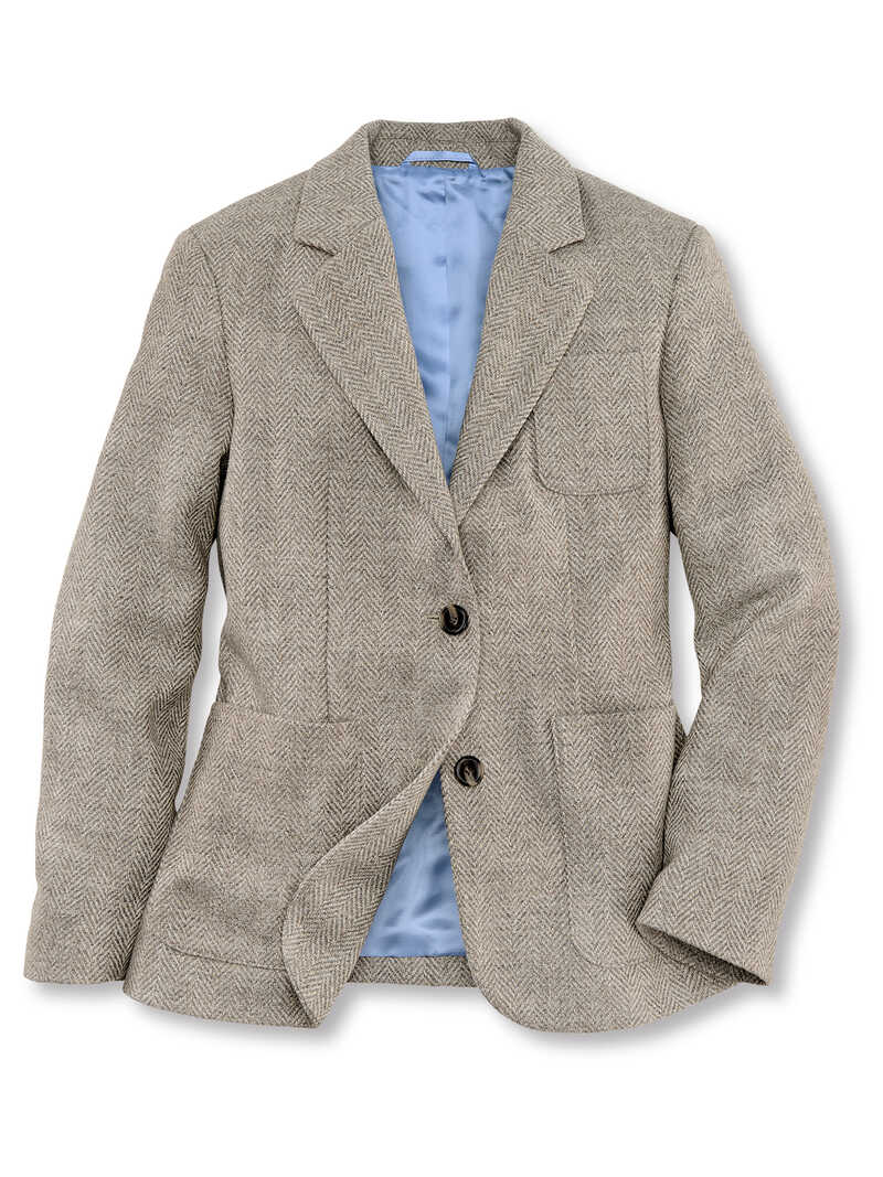 Produktbild zu Oversized-Fischgrat-Blazer