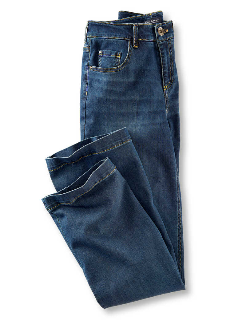 Produktbild zu Five-Pocket-Jeans mit hohem Bund