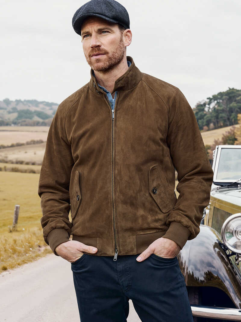 Alternatives Bild 1 zu Wildlederjacke Baracuta G9