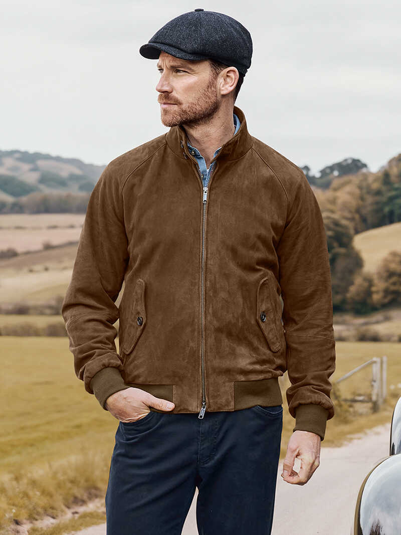 Alternatives Bild 3 zu Wildlederjacke Baracuta G9