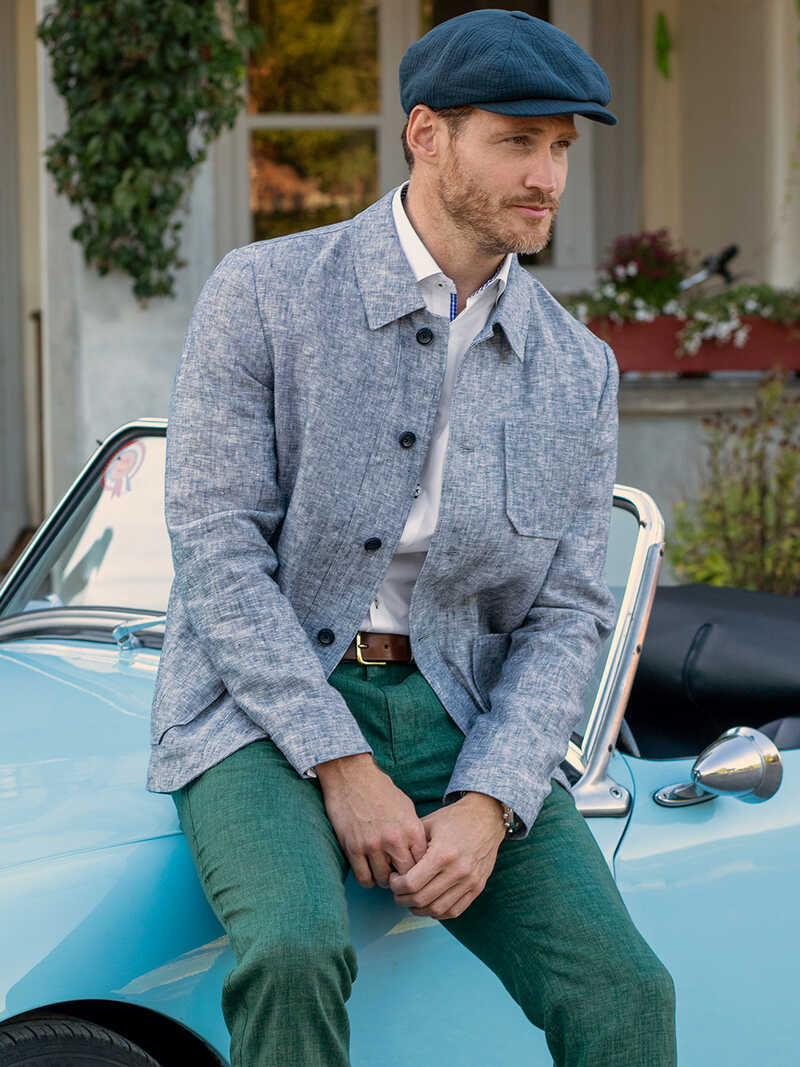 Alternatives Bild 3 zu Leinensakko