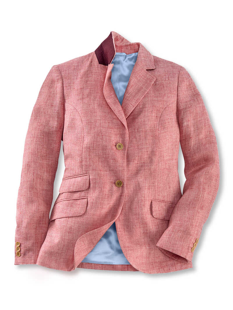 Produktbild zu Leinen-Damenblazer