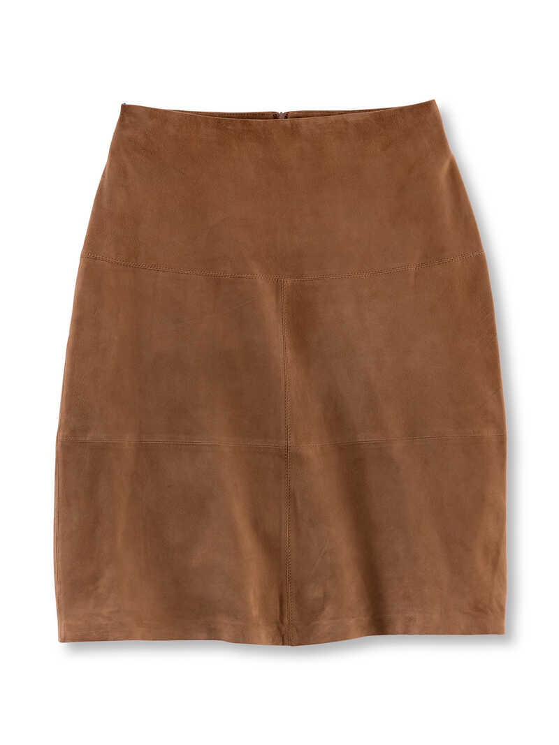 Alternatives Bild 1 zu Lederrock aus Ziegenvelours