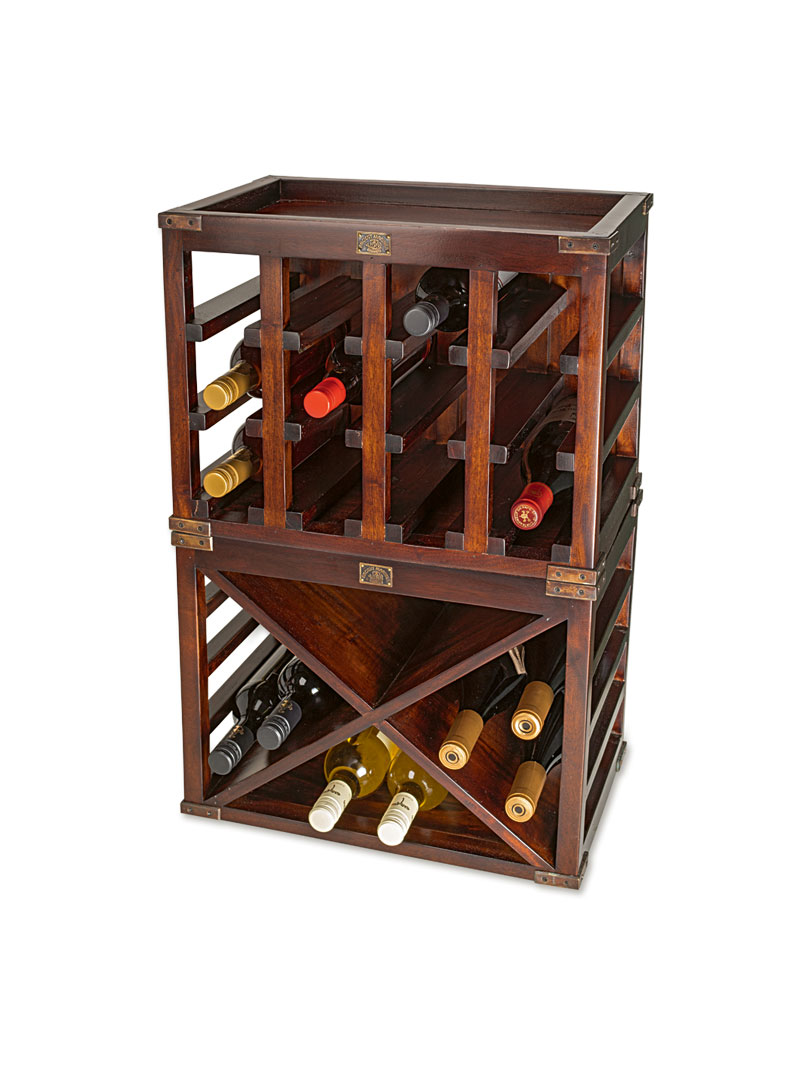 'Wine Rack'Modulsystem Wine Rack 2erSet Wohnaccessoires British