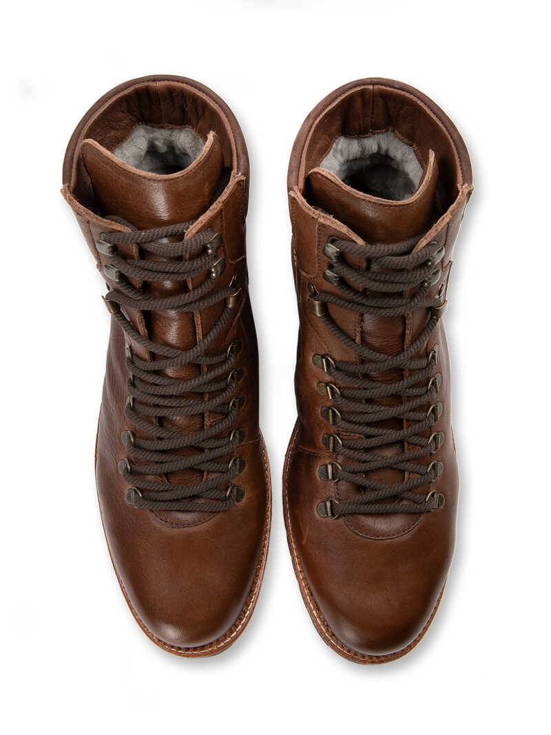 Alternatives Bild 2 zu Herren-Schnrboots mit Lammfellfutter