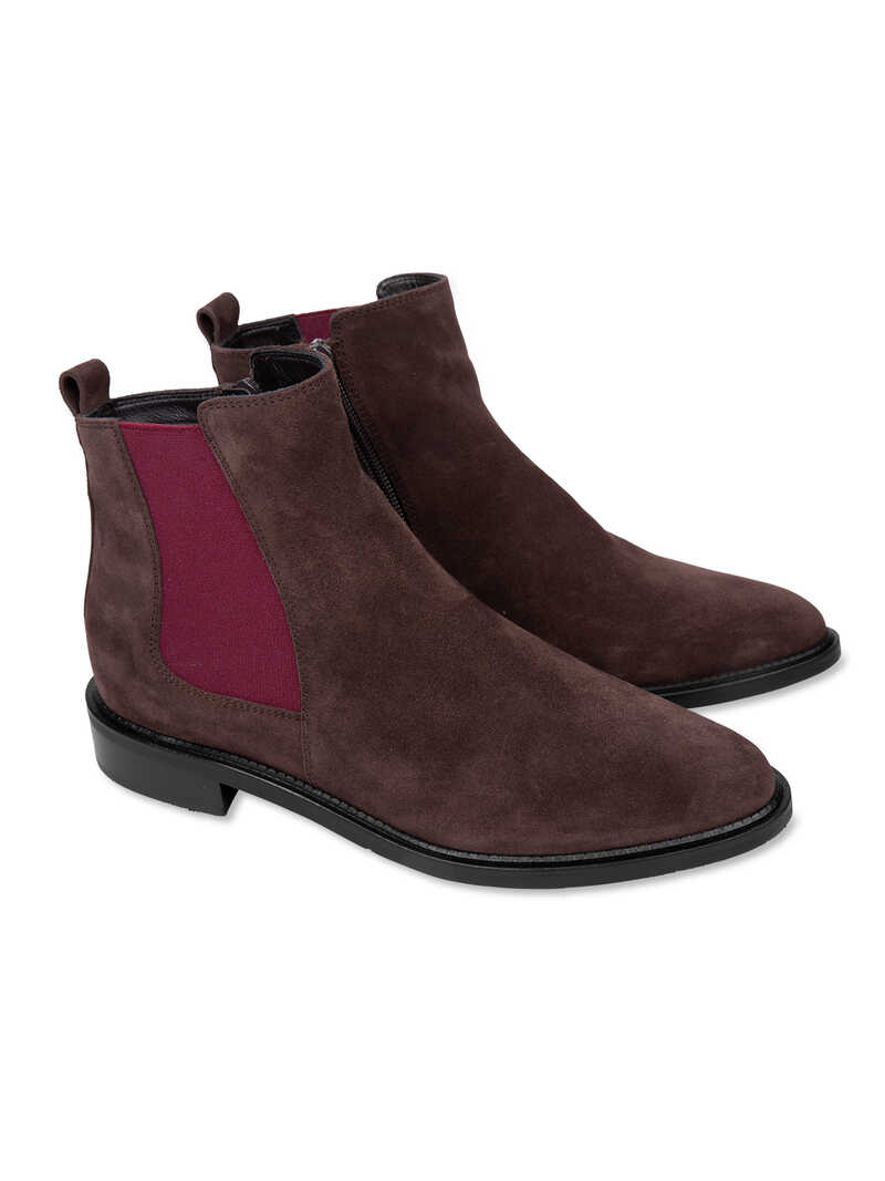 Produktbild zu Damen Chelsea Boots Nubukleder