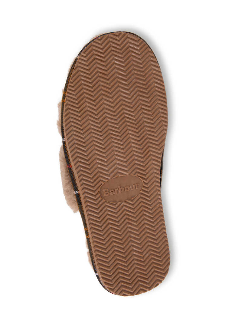 Alternatives Bild 2 zu Pantoffel Eleanora mit Tartanschleife