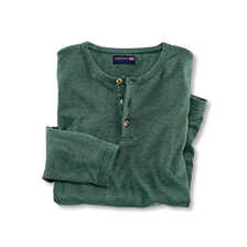 Thumbnail zu Henley-Shirt Matthew in British Racing Green