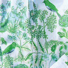 Alernatives Thumbnail 2 zu Streifenbluse mit Blumen